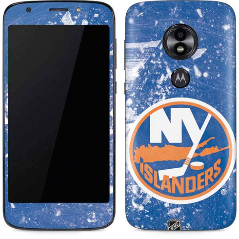 NHL New York Islanders Frozen Moto E5 Play Skin