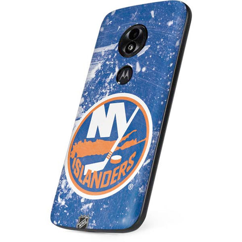 NHL New York Islanders Frozen Moto E5 Play Skin