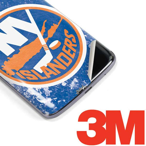 NHL New York Islanders Frozen Moto E5 Plus Skin