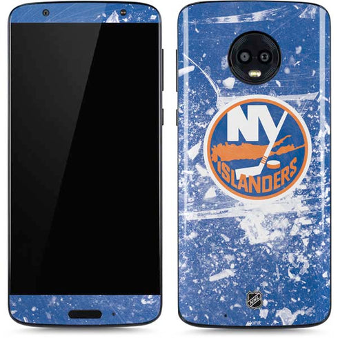 NHL New York Islanders Frozen Moto G6 Skin