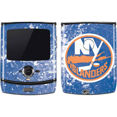 NHL New York Islanders Frozen Motorola RAZR Skin