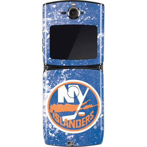 NHL New York Islanders Frozen Motorola RAZR Skin