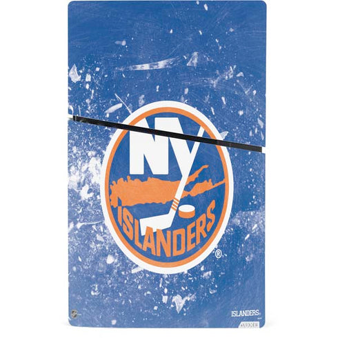 NHL New York Islanders Frozen PS5 Slim Digital Edition Console Skin