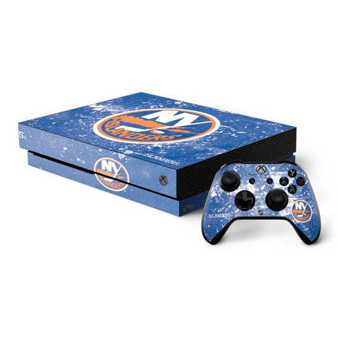 NHL New York Islanders Frozen Xbox One X Bundle Skin