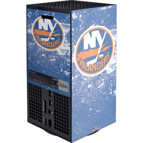 NHL New York Islanders Frozen Xbox Series X Console Skin