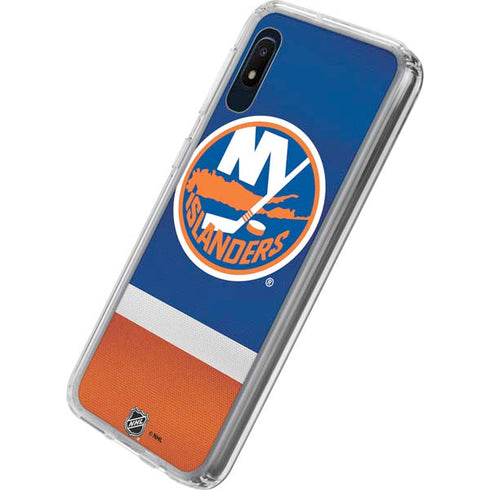 NHL New York Islanders Jersey Galaxy A10e Clear Case