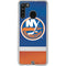 NHL New York Islanders Jersey Galaxy A21 Clear Case
