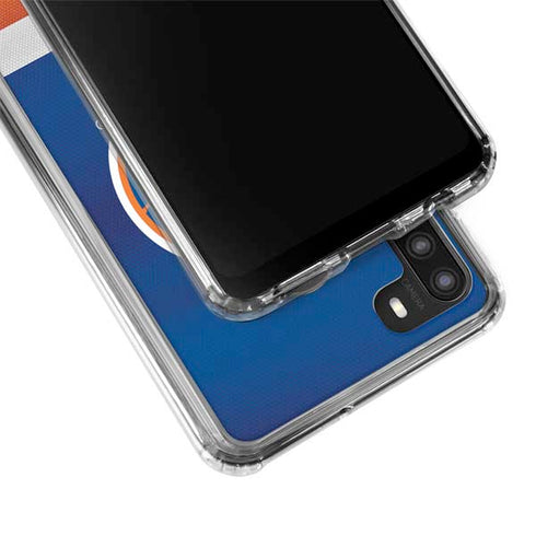 NHL New York Islanders Jersey Galaxy A21 Clear Case
