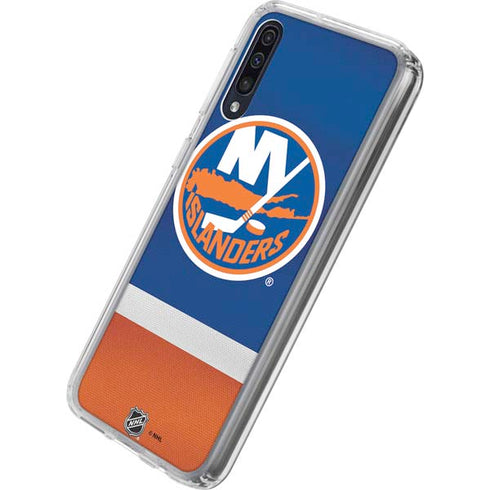NHL New York Islanders Jersey Galaxy A50 Clear Case