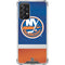 NHL New York Islanders Jersey Galaxy A72 5G Clear Case