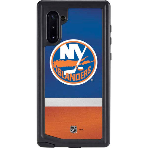 NHL New York Islanders Jersey Galaxy Note 10 Waterproof Case