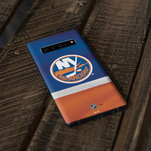NHL New York Islanders Jersey Galaxy S10 Plus Skin