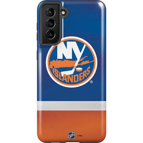 NHL New York Islanders Jersey Galaxy S21 FE Pro Case
