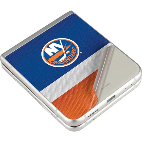 NHL New York Islanders Jersey Galaxy Z Flip3 5G Skin