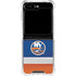 NHL New York Islanders Jersey Galaxy Z Flip5 5G Clear Case