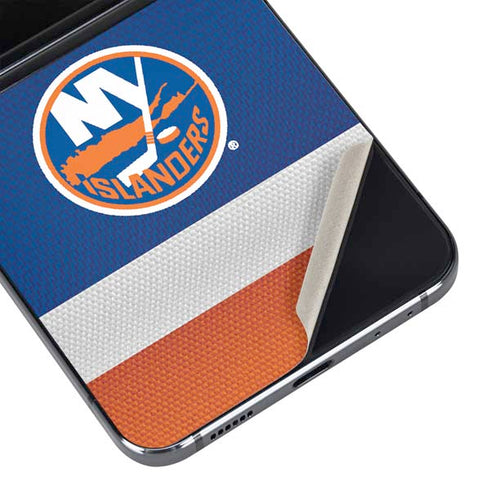 NHL New York Islanders Jersey Galaxy Z Flip5 5G Skin