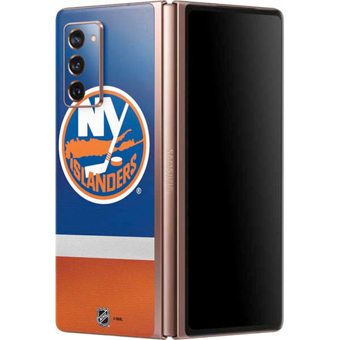 NHL New York Islanders Jersey Galaxy Z Fold2 5G Skin