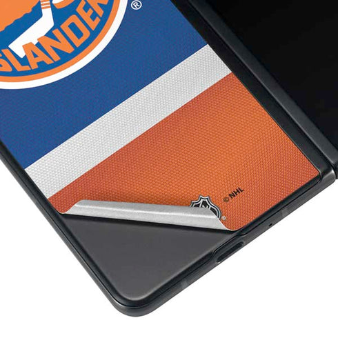 NHL New York Islanders Jersey Galaxy Z Fold4 5G Skin