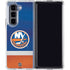 NHL New York Islanders Jersey Galaxy Z Fold5 5G Clear Case