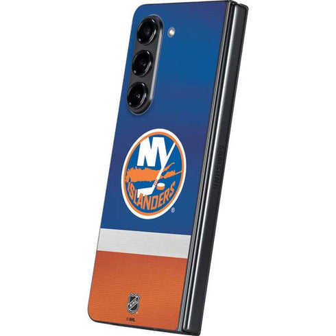 NHL New York Islanders Jersey Galaxy Z Fold5 5G Skin