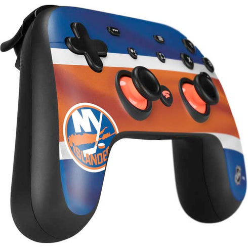 NHL New York Islanders Jersey Google Stadia Controller Skin