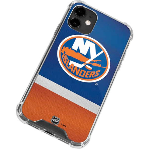 NHL New York Islanders Jersey iPhone 12 Mini Clear Case