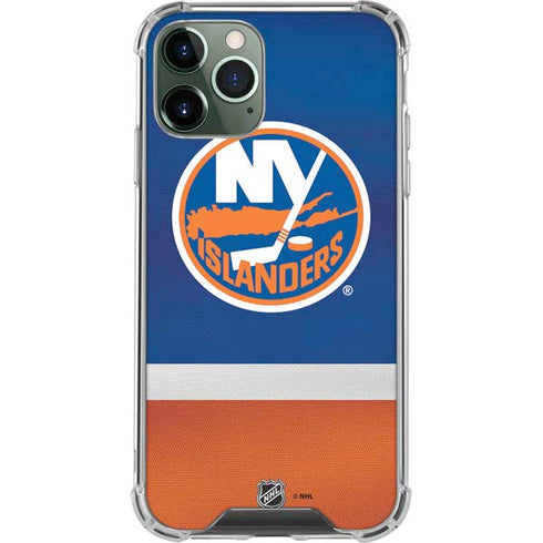 NHL New York Islanders Jersey iPhone 12 Pro Clear Case