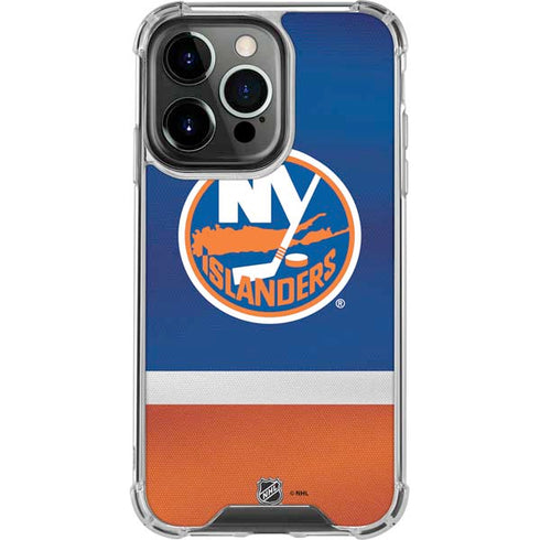 NHL New York Islanders Jersey iPhone 13 Pro Clear Case