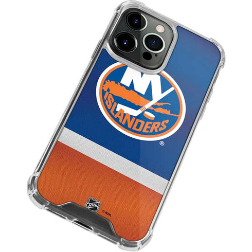 NHL New York Islanders Jersey iPhone 13 Pro Clear Case