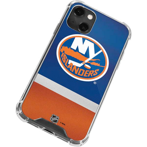 NHL New York Islanders Jersey iPhone 14 Plus Clear Case