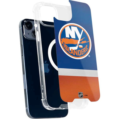 NHL New York Islanders Jersey iPhone 15 Plus MagSafe Case