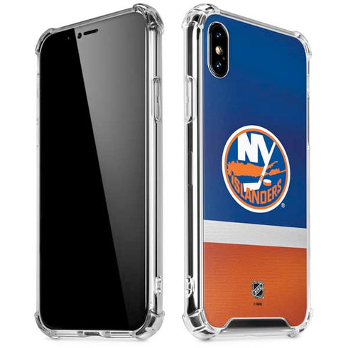 NHL New York Islanders Jersey iPhone XS Max Clear Case