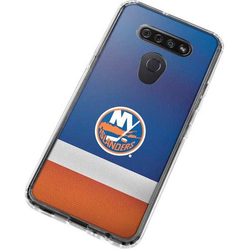 NHL New York Islanders Jersey LG K51/Q51 Clear Case