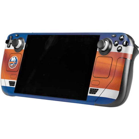 NHL New York Islanders Jersey Steam Deck Handheld Gaming Computer Skin