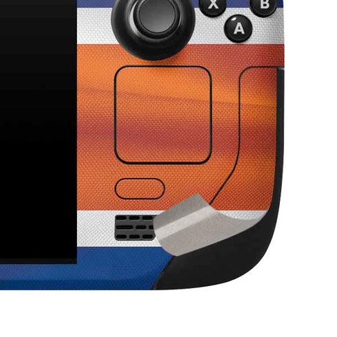 NHL New York Islanders Jersey Steam Deck Handheld Gaming Computer Skin