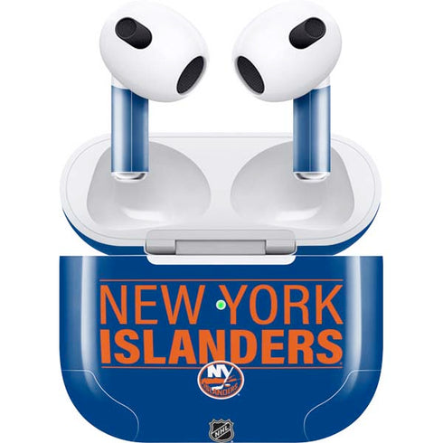NHL New York Islanders Lineup Apple AirPods (3rd Gen 2021) Skin