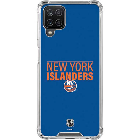 NHL New York Islanders Lineup Galaxy A12 Clear Case