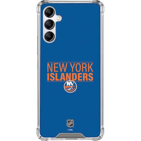 NHL New York Islanders Lineup Galaxy A14 5G Clear Case