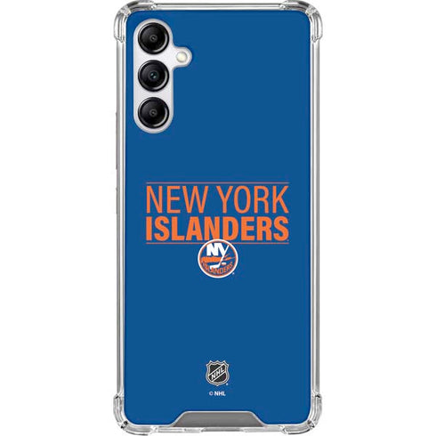 NHL New York Islanders Lineup Galaxy A15 5G Clear Case