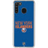 NHL New York Islanders Lineup Galaxy A21 Clear Case