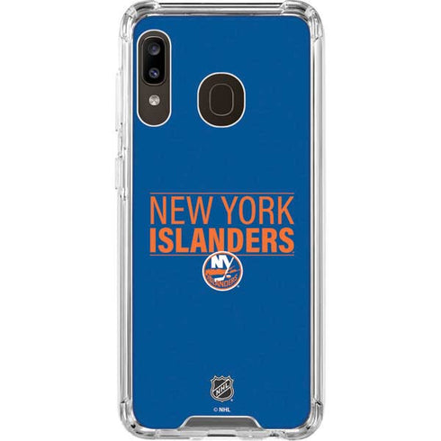 NHL New York Islanders Lineup Galaxy A30 Clear Case