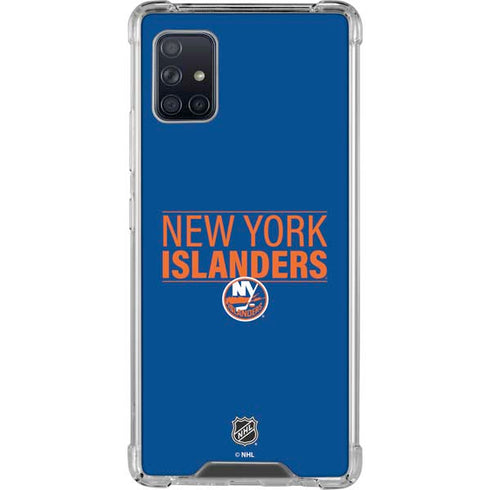 NHL New York Islanders Lineup Galaxy A51 5G Clear Case