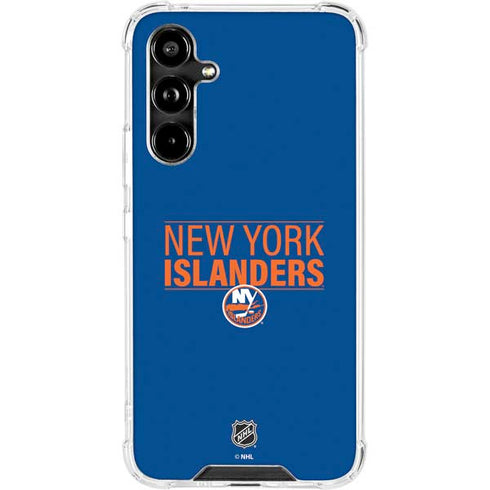 NHL New York Islanders Lineup Galaxy A54 5G Clear Case