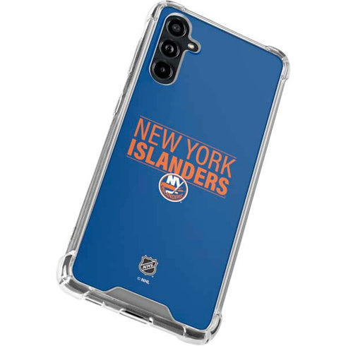 NHL New York Islanders Lineup Galaxy A54 5G Clear Case