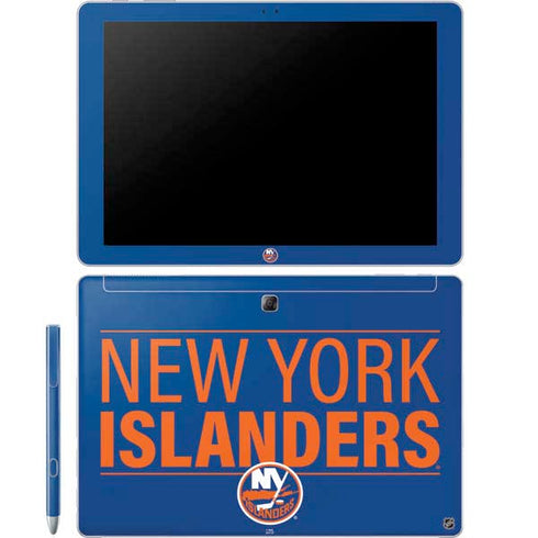 NHL New York Islanders Lineup Galaxy Book 12in Skin