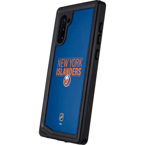 NHL New York Islanders Lineup Galaxy Note 10 Waterproof Case