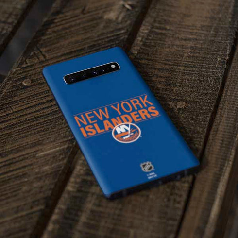 NHL New York Islanders Lineup Galaxy S10 Skin