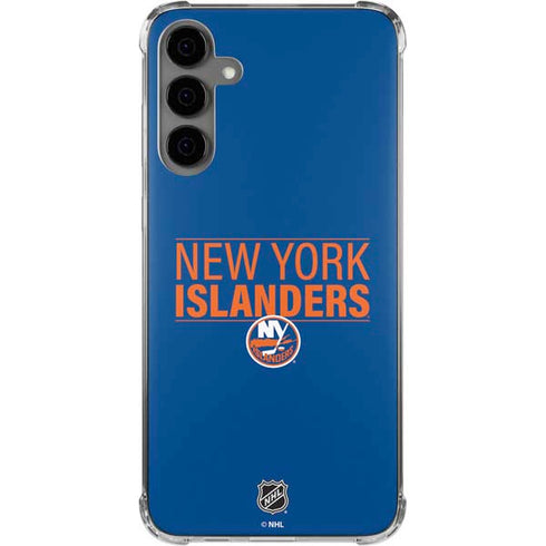 NHL New York Islanders Lineup Galaxy S24 Plus Clear Case