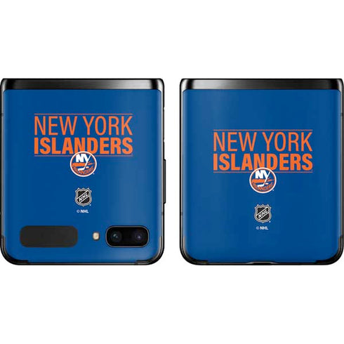 NHL New York Islanders Lineup Galaxy Z Flip Skin