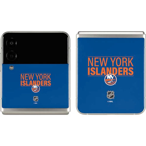 NHL New York Islanders Lineup Galaxy Z Flip3 5G Skin